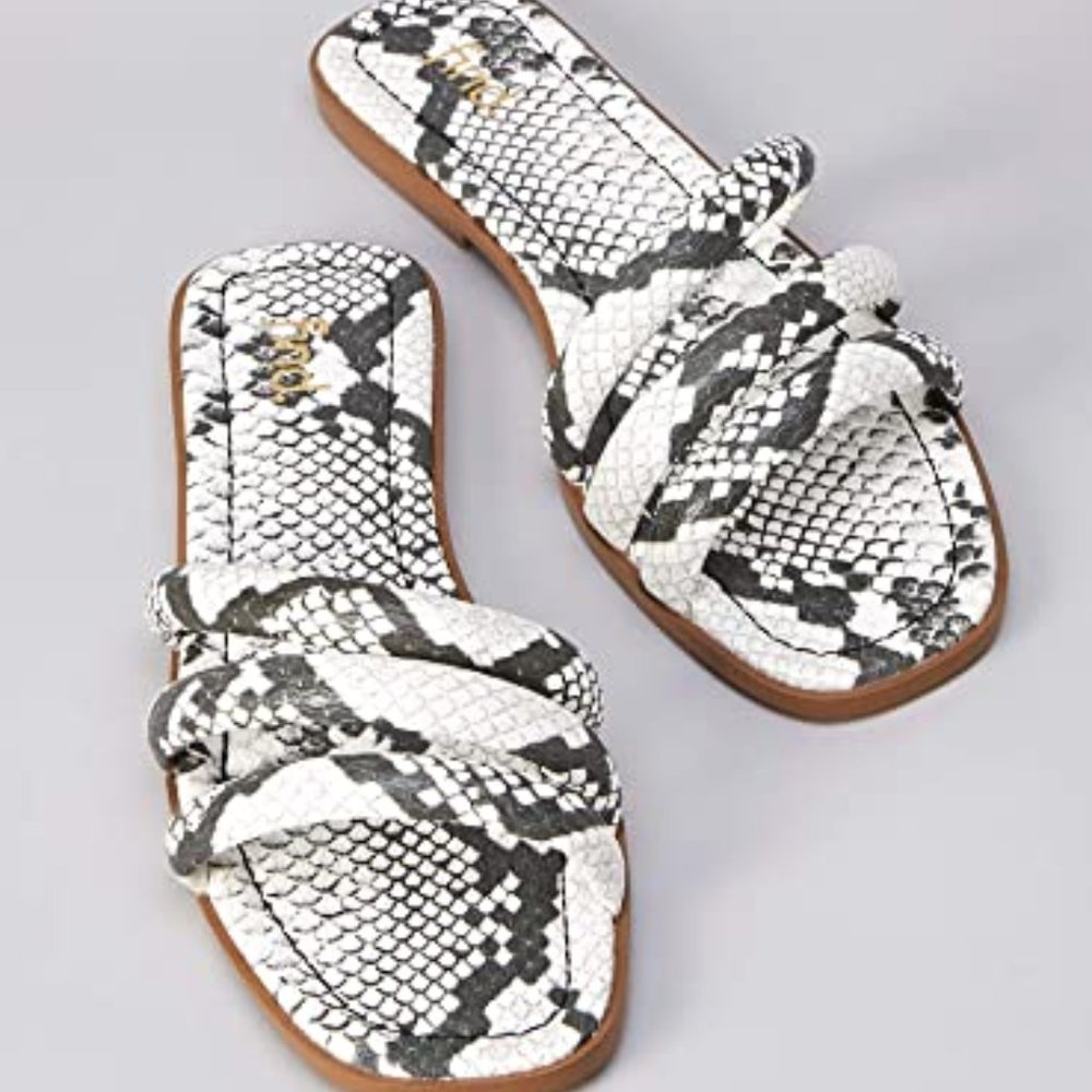 Find. Python Sandals Sz6.5 - image 1